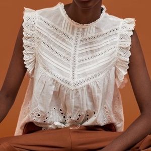 Zara Ruffle Top